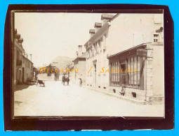 Pyrénées-Atlantiques * Laruns Rue Du Bourg Calèche Vallée D’Ossau * Photo Originale Vers 1910 - Places