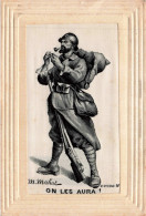 MILITAIRES _S29069_ Carte En Tissus - M; Mahut St Etienne - On Les Aura - Pipe - Andere & Zonder Classificatie