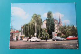 CLAMART - La Place De La Mairie - Voitures, Auto, Cars - Panhard, Peugeot, Citroën ( 92 Hauts De Seine ) - Clamart