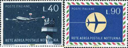 134778 MNH ITALIA 1965 INAGURACION DE LA RED AEREA NOCTURNA - ...-1850 Préphilatélie