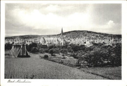 72462520 Bad Nauheim Gradierwerk Ortsansicht Mit Kirche Bad Nauheim - Bad Nauheim