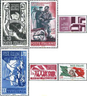 134773 MNH ITALIA 1965 20 ANIVERSARIO DE LA RESISTENCIA - 1. ...-1850 Prephilately