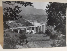 Italia Foto Abruzzo Pietrasecca Carsoli Autostrada Viadotto Ponte. 178x125 Mm. - Europa