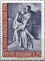 130757 MNH ITALIA 1968 4 CENTENARIO DEL NACIMIENTO DE SAN LOUIS GONZAGUE - 1. ...-1850 Prefilatelia