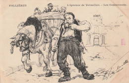 CPA Caricature Satirique Politique A. FALLIERES L'Epreuve De Versailles Les Concurrents Illustrateur - Persönlichkeiten
