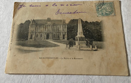 La Mairie Et Le Monument - Bourgtheroulde