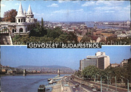 72462352 Budapest Panorama Schloss Donaupartie Budapest - Hongrie