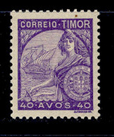 ! ! Timor - 1935 Padroes 40 A - Af. 221 - MH - Timor
