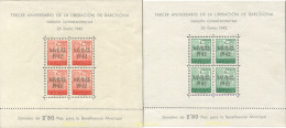 627315 HINGED ESPAÑA. Barcelona 1942 NAVIDAD - Barcelone