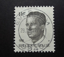 Belgie Belgique - 1989 - OPB/COB N° 2352 ( 1 Value )  Koning Boudewijn Type Velghe  Obl. Evergem - Used Stamps