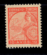 ! ! Timor - 1935 Padroes 10 A - Af. 215 - MH - Timor