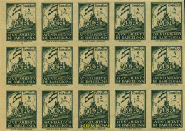 274005 MNH ESPAÑA. Barcelona 1940 FRONTISPICIO DEL AYUNTAMIENTO DE BARCELONA - Barcelone