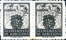 272266 MNH ESPAÑA. Barcelona 1944 ESCUDO DE LA CIUDAD DE BARCELONA - Barcellona