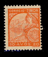 ! ! Timor - 1935 Padroes 20 A - Af. 219 - MH - Timor
