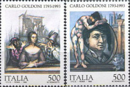 131630 MNH ITALIA 1993 BICENTENARIO DE LA MUERTE DE CARLO GOLDONI - ...-1850 Voorfilatelie