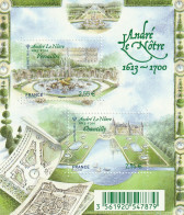 France 2013 Jardins De France André Le Notre Bloc Feuillet N°f4751 Neuf** - Mint/Hinged