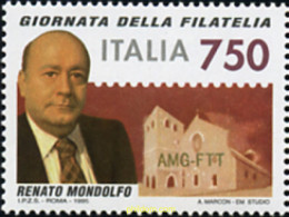 131723 MNH ITALIA 1995 DIA DE LA FILATELIA - 1. ...-1850 Vorphilatelie