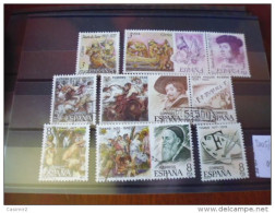 ESPAGNE TIMBRE   YVERT N° 2105.2113 - Used Stamps