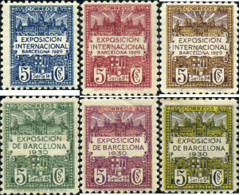 312837 HINGED ESPAÑA. Barcelona 1929 EXPOSICION INTERNACIONAL DE BARCELONA 1929-1930 - Barcellona