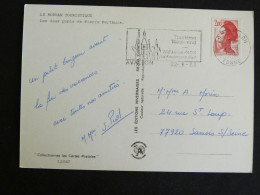 AVALLON - YONNE - FLAMME SUR LIBERTE GANDON - LES DEUX PONTS DE PIERRE PERTHUIS - Mechanical Postmarks (Advertisement)