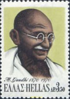 132774 MNH GRECIA 1970 CENTENARIO DEL NACIMIENTO DE MAHATMA GANDHI - ...-1861 Prephilately