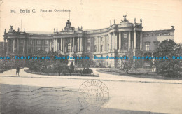 R129006 Berlin C. Platz Am Opernhause. No 380. 1914 - Monde