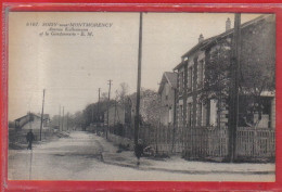 Carte Postale 95. Soisy-sous-Montmorency  La Gendarmerie  Avenue Kellermann  Très Beau Plan - Soisy-sous-Montmorency