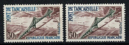 Variété - YV 1215 N** MNH Luxe , Lettres En Bleu Clair , + 1 Normal , Cote 65 Euros , Pas Courant - Ungebraucht