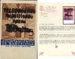 271467 MNH ESPAÑA. Barcelona 1936 TELEGRAFOS - Barcelone