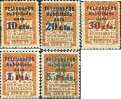 612652 HINGED ESPAÑA. Barcelona 1934 TELEGRAFOS - Barcellona