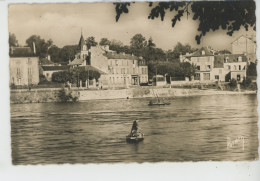 ABLON SUR SEINE - Le Quartier De L'Eglise Vu Des Quais De La Seine - Ablon Sur Seine