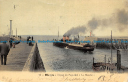 R128314 Dieppe. Depart Du Paquebot. La Manche. F. Boudier. No 16. B. Hopkins - Monde