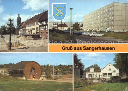 72461693 Sangerhausen Suedharz Markt Jacobikirche Fassgaststaette Gonnaufer Sang - Sangerhausen