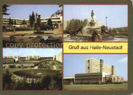 72461663 Neustadt Halle Tulpenbrunnen Magastrale Bildungszentrum Neustadt Halle - Halle (Saale)