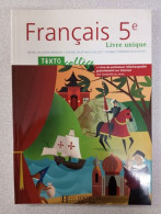 Français 5e : Livre Unique - Other & Unclassified