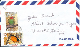 Trinidad & Tobago Air Mail Cover Sent To Germany 11-2-2000 BIRD Stamps - Trinidad En Tobago (1962-...)