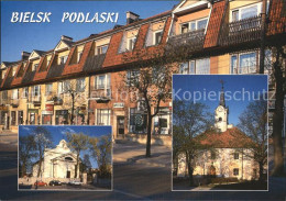 72461348 Bielsk Podlaski Mickiewicza Klasycystyczny Kosciol Farny Ratusz Bielsk  - Pologne