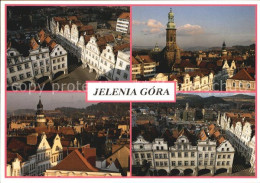 72461290 Jelenia Gora Hirschberg Schlesien Fliegeraufnahme Der Altstadt Jelenia  - Poland