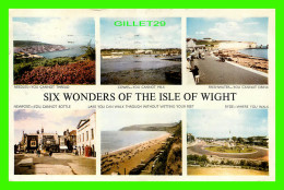 ISLE OF WIGHT, UK - SIX WONDERS OF THE ISLE OF WIGHT - TRAVEL IN 1966 - 7 MULTIVUES - JARROLD & SONS LTD - - Andere & Zonder Classificatie