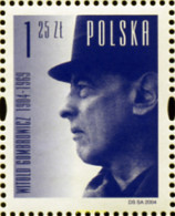 149082 MNH POLONIA 2004 CENTENARIO DEL NACIMIENTO DE WITOLD GOMBROWICZ - Ongebruikt