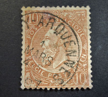 Belgie Belgique - 1893 - COB/OBP  57 -  1 Value  - Feluy - Arquennes - 1897 - 1893-1900 Thin Beard