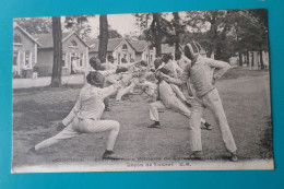 JOINVILLE - Ecole Normale Militaire De Gymnastique - Leçon De Fleuret - Escrime ( Militaria ) ( 94 Val De Marne ) - Regiments