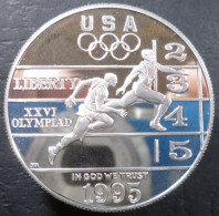 Stati Uniti D'America - 1 Dollaro 1995 P - XXVI Giochi Olimpici Estivi, Atlanta 1996 - Corsa - KM# 264 - Commemorative