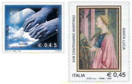 160204 MNH ITALIA 2004 ANIVERSARIOS - ...-1850 Préphilatélie