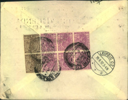 1932,air Mail From KARACHI To Leipzig - 1911-35  George V