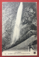 Cartolina - Les Pyrénées - Gavarnie - Partie Inférieur De La Grande Cascade 1917 - Non Classés