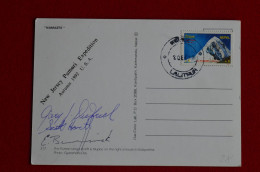 Signed By 3 Climbers 1992 American New Jersey Pumori Expedition Himalaya Mountaineering Escalade - Sportief