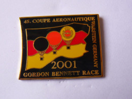 BIG Pins MONGOLFIERE WARSTEINER GORDON BENNETT NEUF - Airships