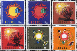 166794 MNH POLONIA 1965 AÑO INTERNACIONAL DEL SOL EN CALMA - Unused Stamps