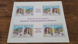 REF A4371 MONACO NEUF** BLOC - Collections, Lots & Series
